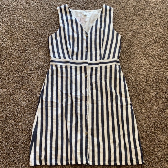 J. Crew Dresses & Skirts - J Crew striped midi dress